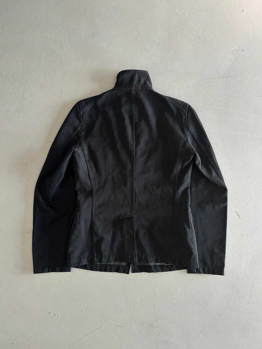 COMME DES GARÇONS BLACK - S/S 2011 MULTI POCKET STRAIGHT FIT JACKET