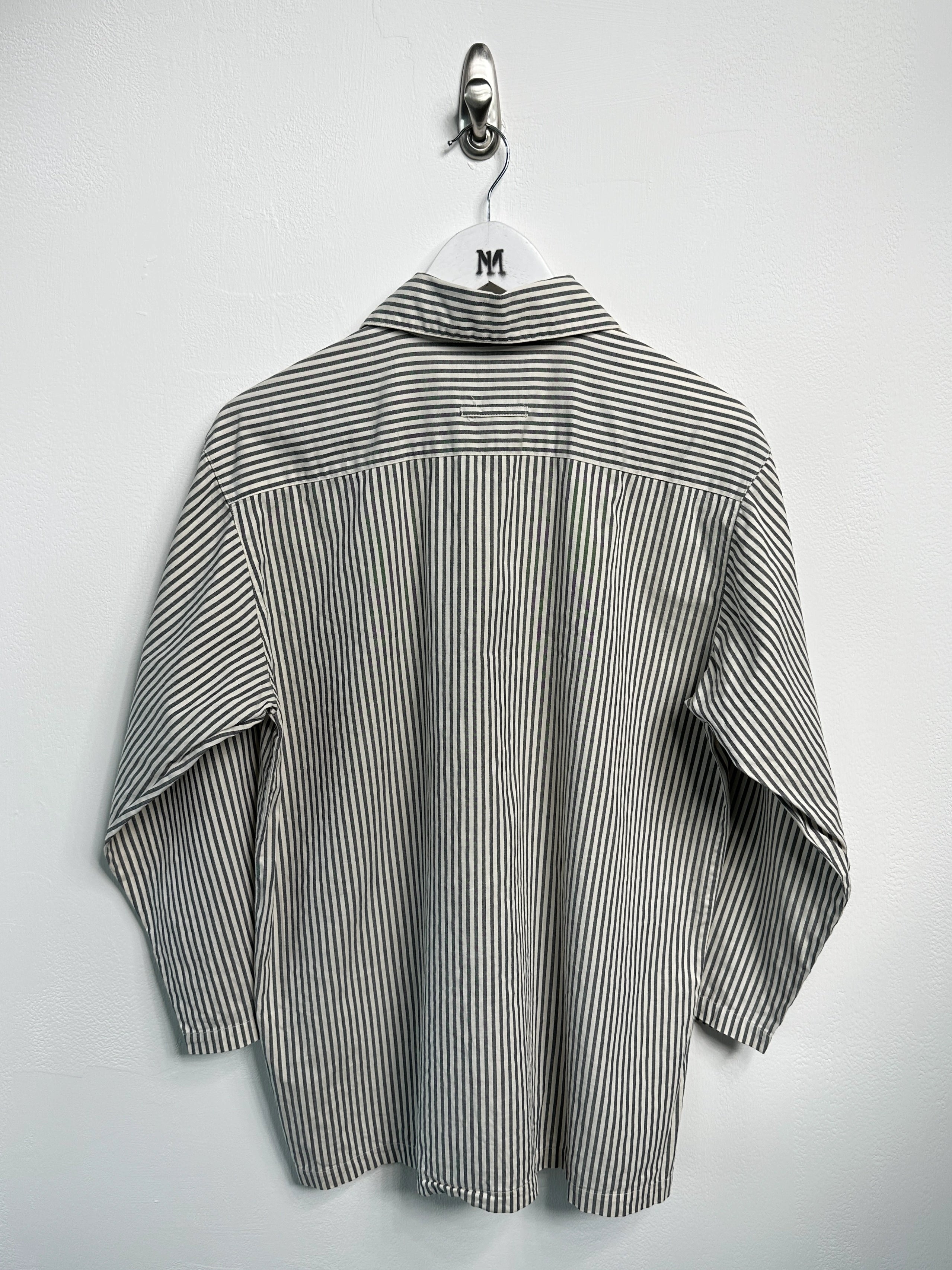 JEAN PAUL GAULTIER - 1990s RELAXED FIT STRIPED SHACKET