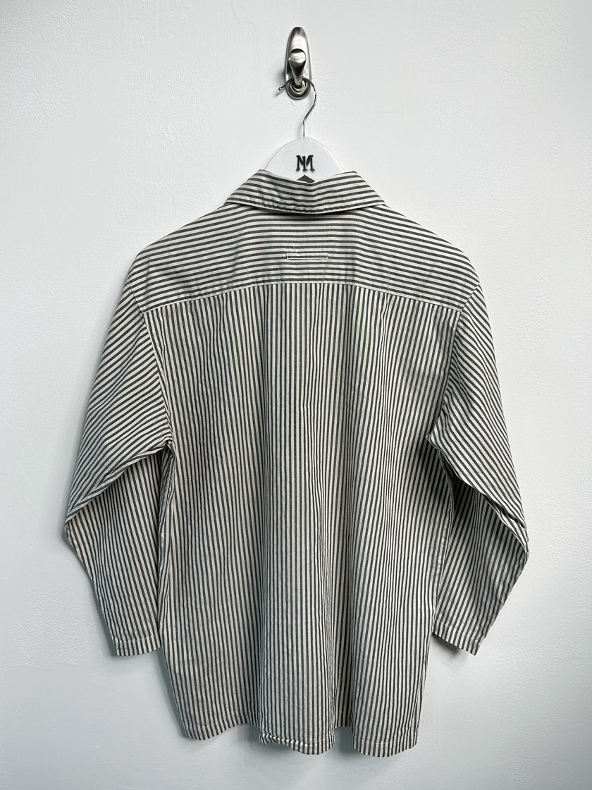 JEAN PAUL GAULTIER - 1990s RELAXED FIT STRIPED SHACKET