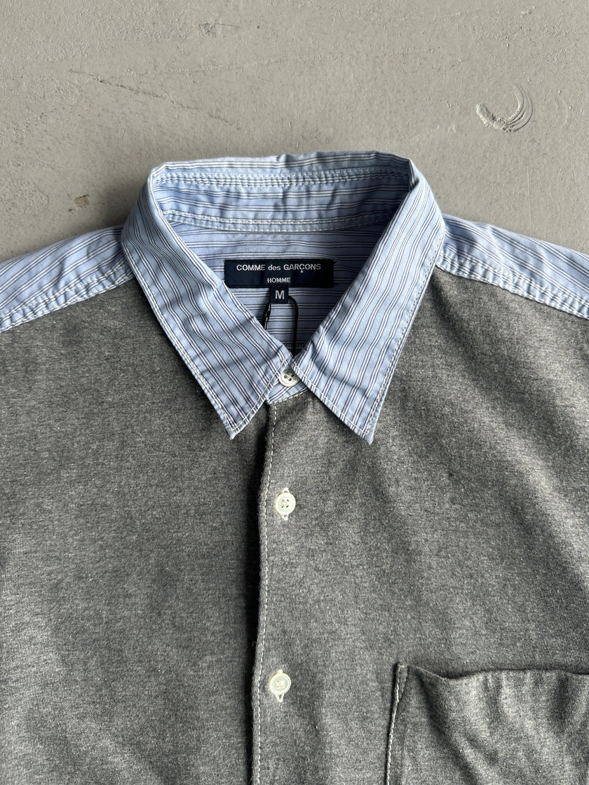 COMME DES GARÇONS - S/S 2006 PANELED HALF SLEEVE SHIRT