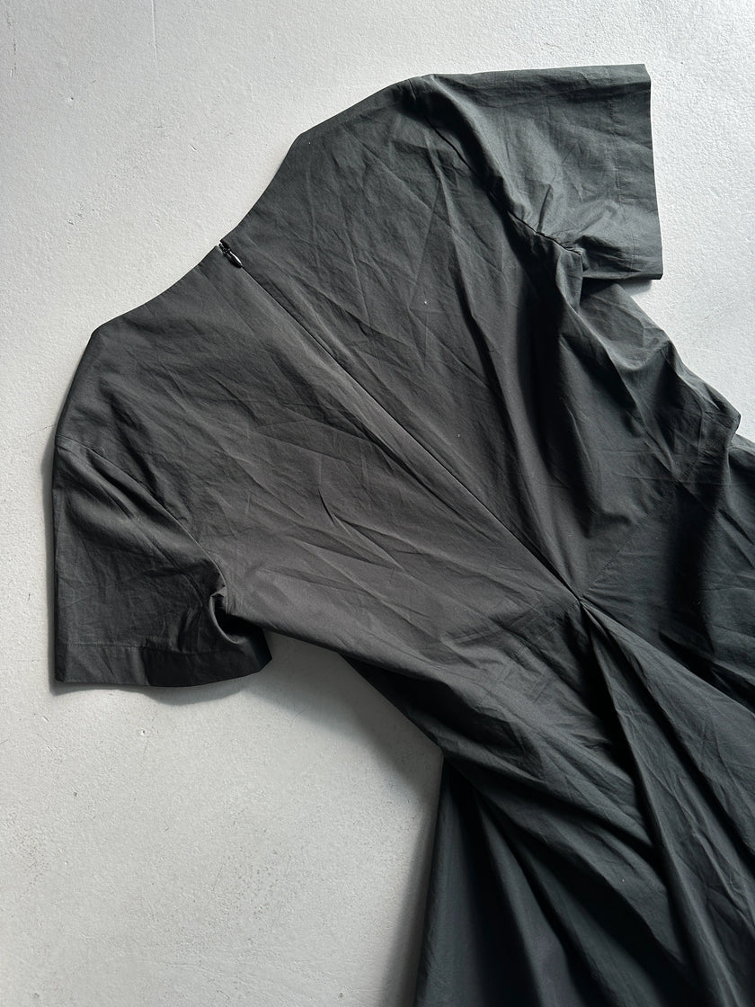 VIVIENNE WESTWOOD RED LABEL - 2000s ASYMMETRICAL ARCHITECTURAL DRESS