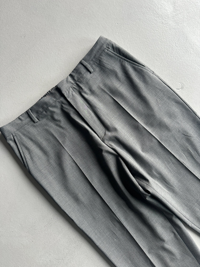 KENZO - 2000s TAILORED TROUSERS WITH ELASTICATED ANKLES