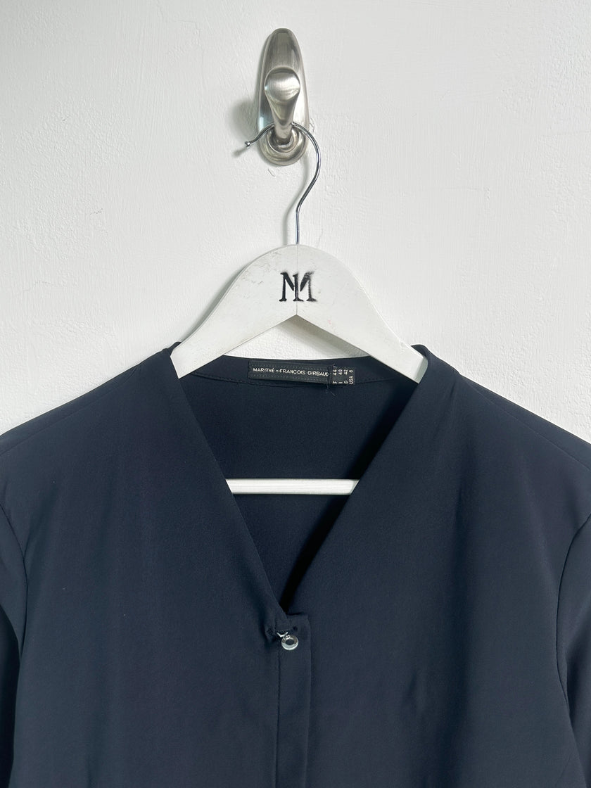 MARITHÉ + FRANÇOIS GIRBAUD - S/S 2001 CROP FIT ZIPPED JACKET