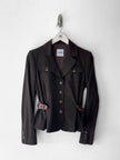 MOSCHINO - early 2000s BLAZER WITH BELTED WAIST