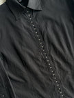JEAN PAUL GAULTIER - 2000s CORSET STYLE FRONT LONG SLEEVE SHIRT