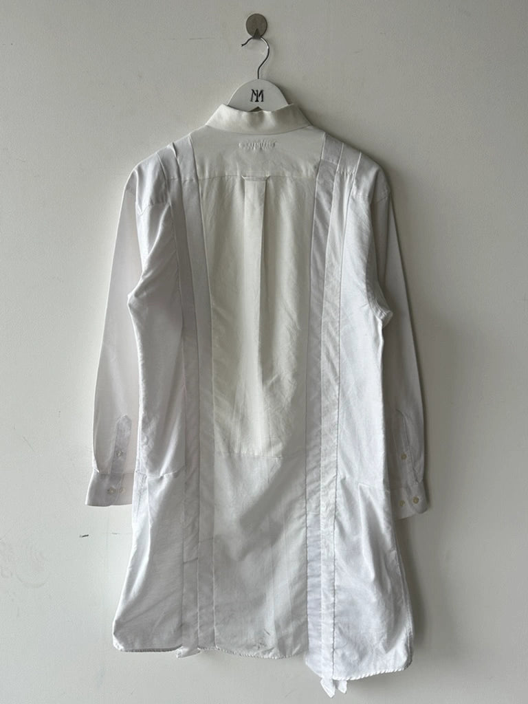 REBUILD BY NEEDLES BY NEPENTHES - early 2010s DECONSTRUCTED LONG SHIRT