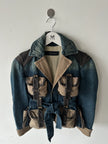 DSQUARED2 - F/W 2004 WRAP AROUND POCKETS FITTED DENIM JACKET