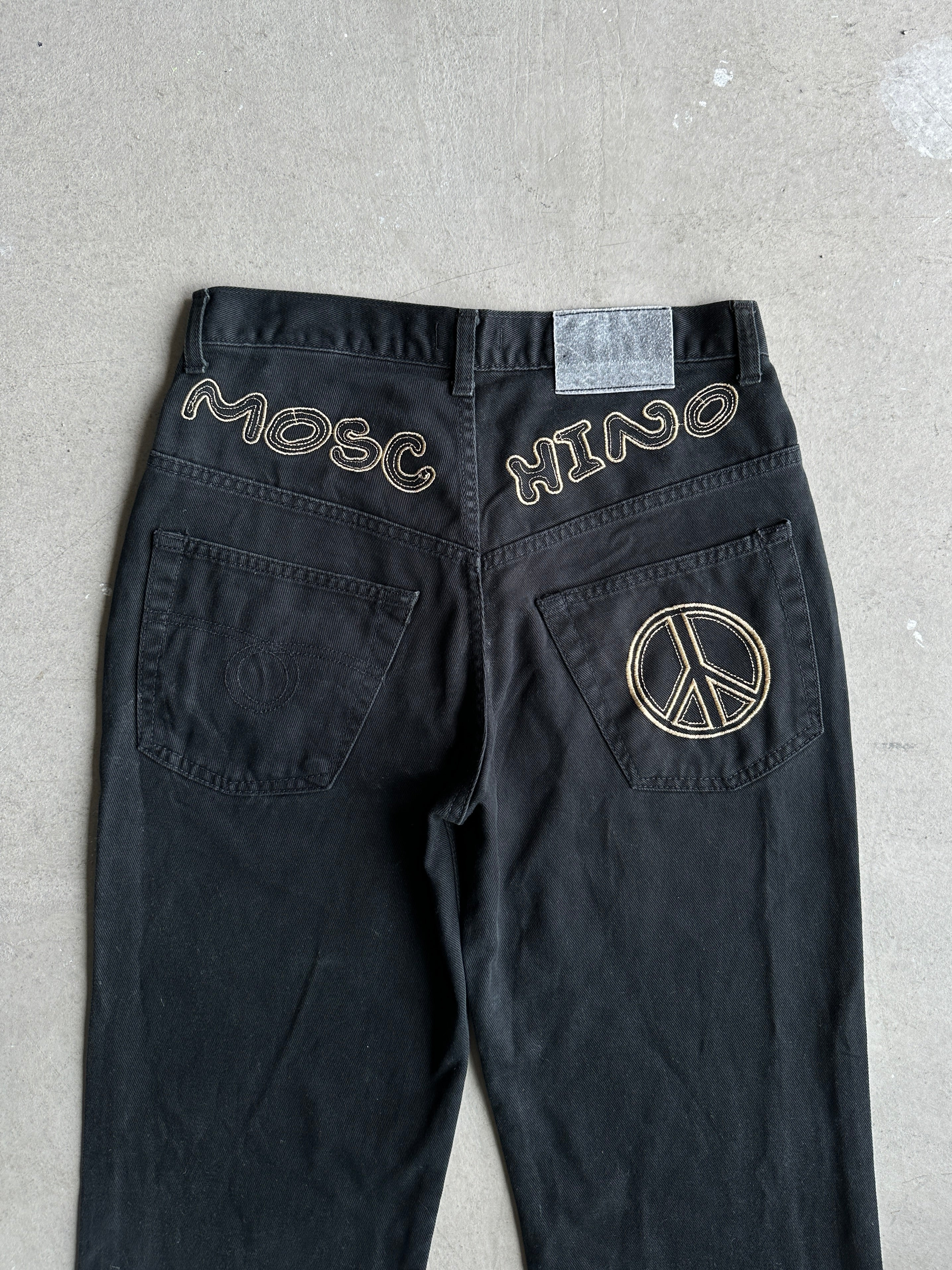 MOSCHINO  - 1990s STRAIGHT FIT JEANS