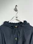 ARMANI JEANS - 1990s CROP FIT NYLON HOODED JACKET