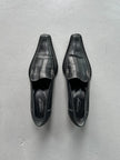 1990s KITTEN HEELS SLIP ON SHOES