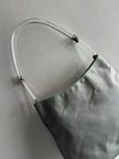 PRADA - S/S 1998 PLEXI HANDLE NYLON SHOULDER BAG