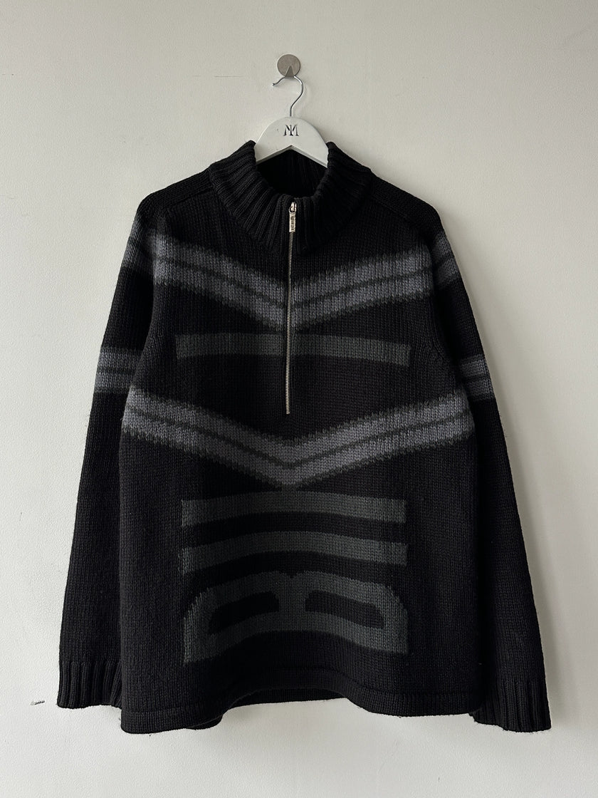 BIKKEMBERGS - F/W 2006 TURTLENECK CHUNKY KNIT JUMPER
