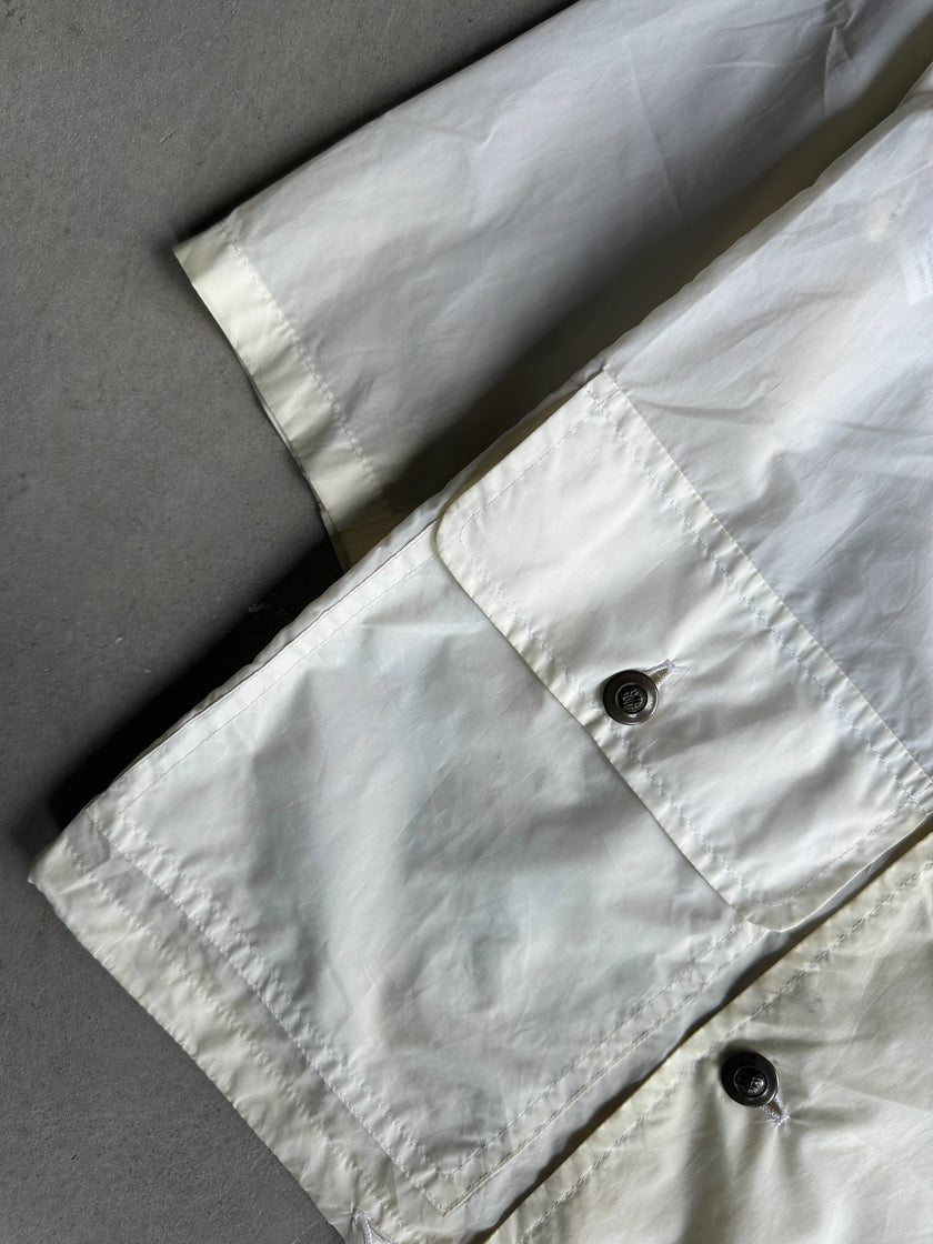 JEAN PAUL GAULTIER JPG  - 1980s SAFE SEX DOUBLE BREASTED NYLON JACKET