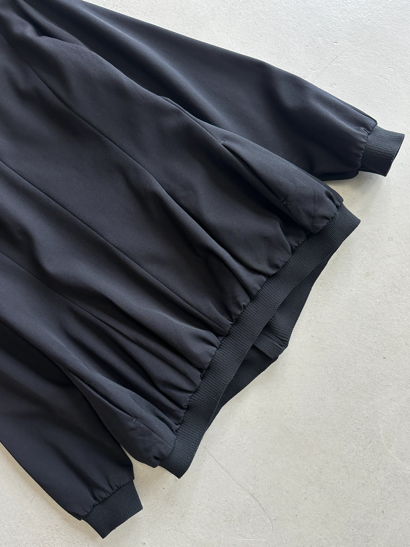 YOHJI YAMAMOTO - A/W 2001 BALLOON HEM ZIPPED JACKET