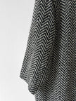 VERSUS VERSACE BY GIANNI VERSACE - early 1990s HERRINGBONE COAT WITH FUR COLLAR