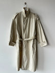ALLEGRI - 1990s MARTIN MARGIELA ERA BELTED LONG TRENCH COAT