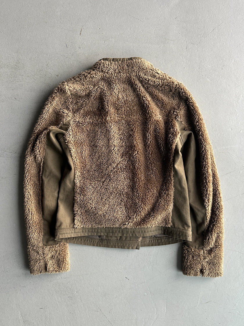 MARITHÉ + FRANÇOIS GIRBAUD - early 2000s SHERPA JACKET