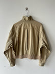 VALENTINO - 1980s CROP FIT LIGHT BOMBER JACKET