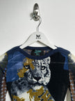 JEAN PAUL GAULTIER MAILLE - S/S 1996 LONG SLEEVE MESH TOP