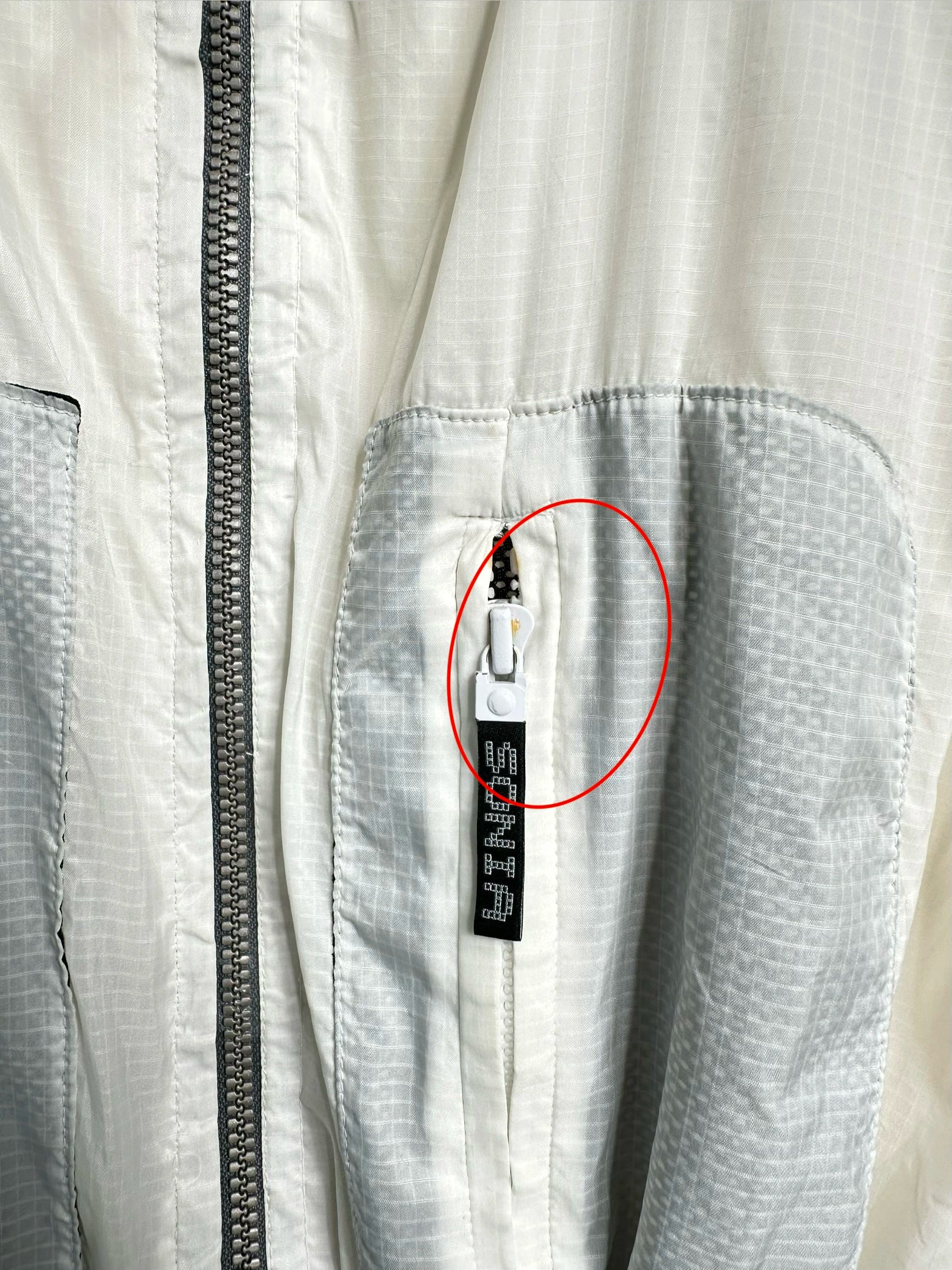 SONIA RYKIEL - early 2000s SEMI TRANSPARENT TECHNICAL JACKET