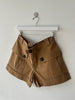 DSQUARED2 - S/S 2014 PANELED CARGO SHORTS WITH OVERSIZED BUTTON DETAILS