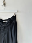 ISSEY MIYAKE - S/S 2014 RELAXED TROUSERS WITH GRID MESH PANELS