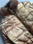 ARMANI JEANS - F/W 1988 CROPPED FIT JACKET WITH FUR COLLAR