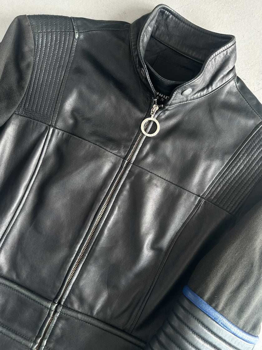 GIANFRANCO FERRÉ - 1990s BIKER LEATHER JACKET