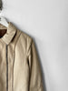 VITTORIO FORTI - late 1990s ASYMMETRIC FRONT LEATHER JACKET