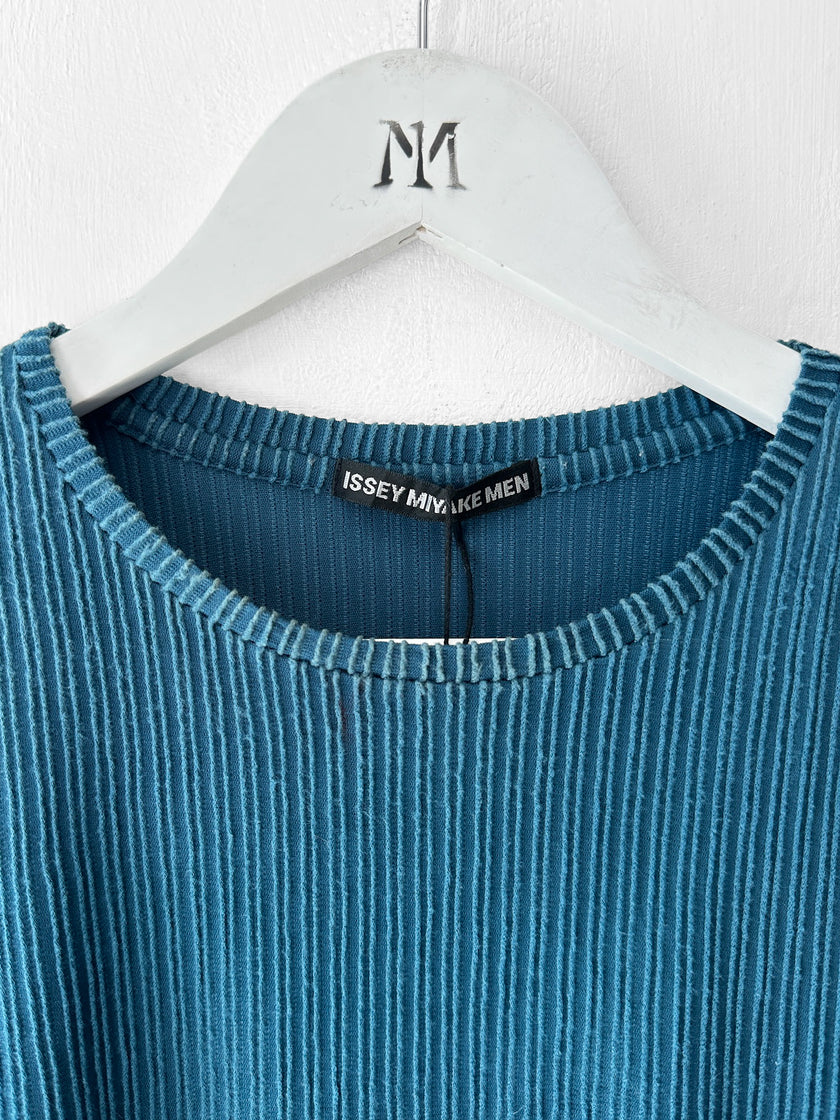 ISSEY MIYAKE - S/S 1999 TEXTURED LONG SLEEVE TOP