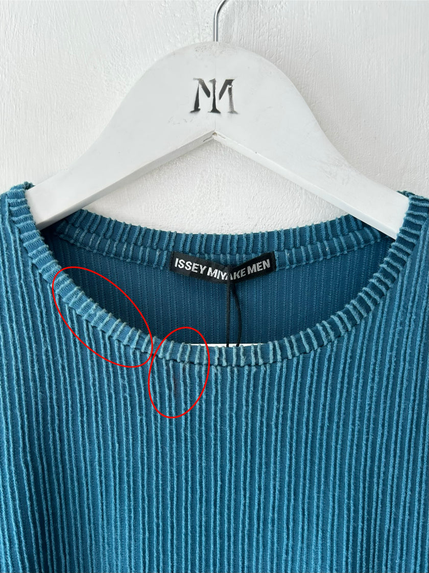 ISSEY MIYAKE - S/S 1999 TEXTURED LONG SLEEVE TOP