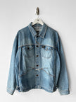 MARITHÉ + FRANÇOIS GIRBAUD - 1980s STONE WASHED DENIM JACKET