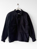 LES COPAINS - 1980s PANELED BOMBER JACKET WITH PATCH POCKETS AT CHEST