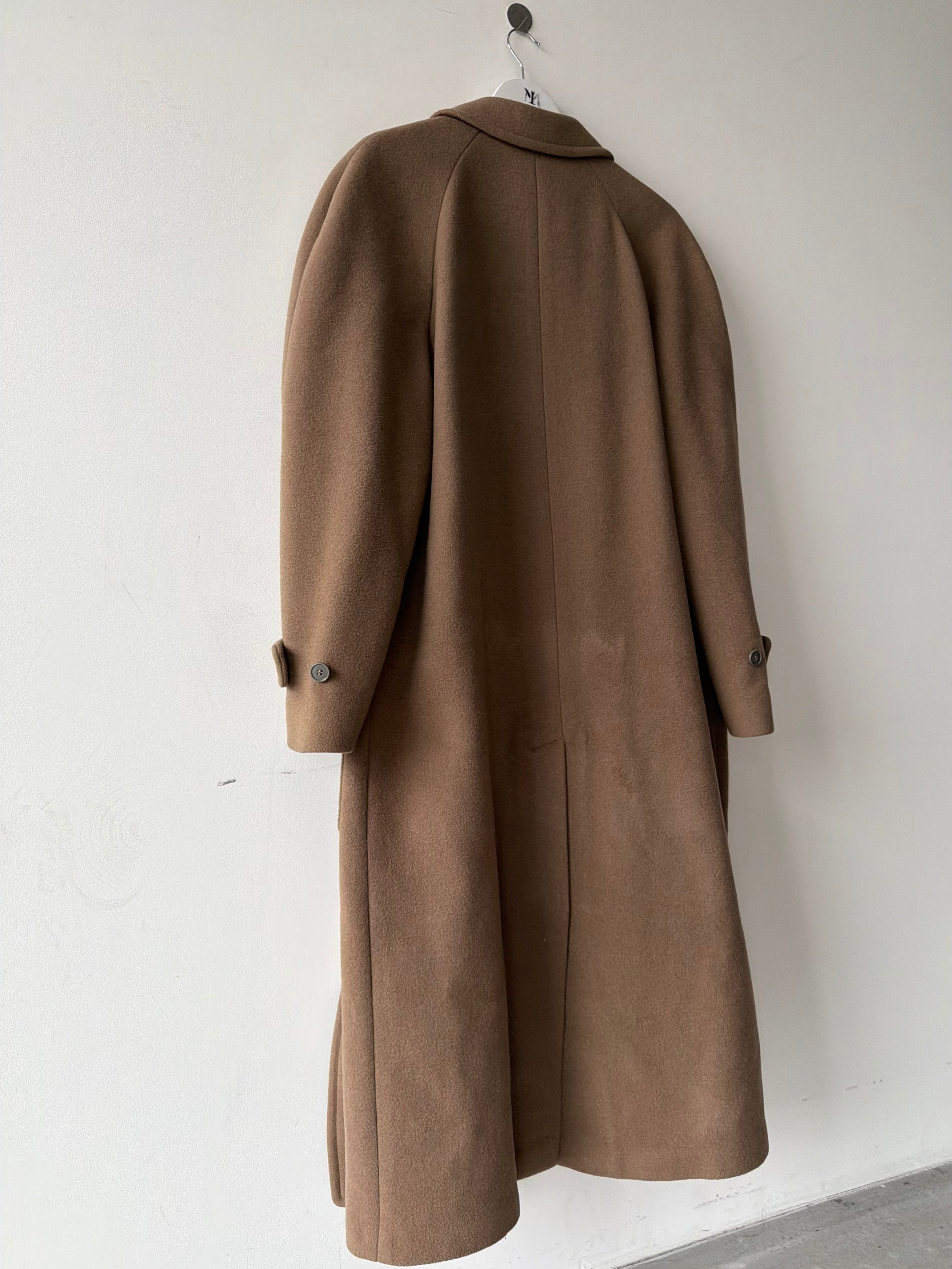 EMPORIO ARMANI - early 1980s DROPPED SHOULDERS LONG COAT