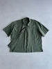 ANTONIO MIRO - 2000s ZIPPED HALF SLEEVE SHIRT
