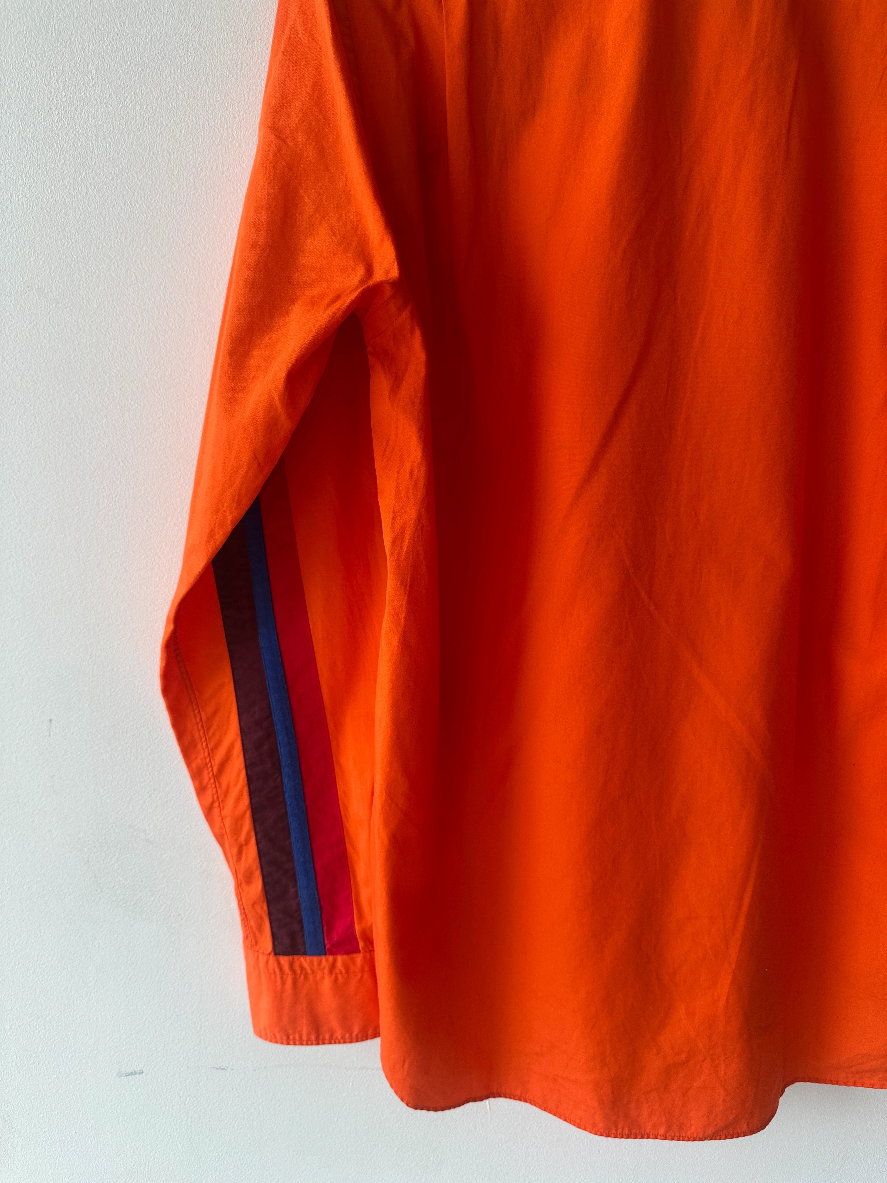 COMME DES GARÇONS - F/W 2005 LONG SLEEVE SHIRT WITH STRIPED PANEL