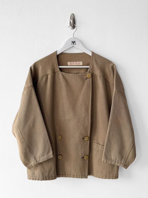 ISSEY MIYAKE - early 1980s BOXY FIT JACKET