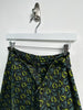 PRADA - S/S 2008 SILK MINI SKIRT WITH FRONT ZIP AND WAIST BELT