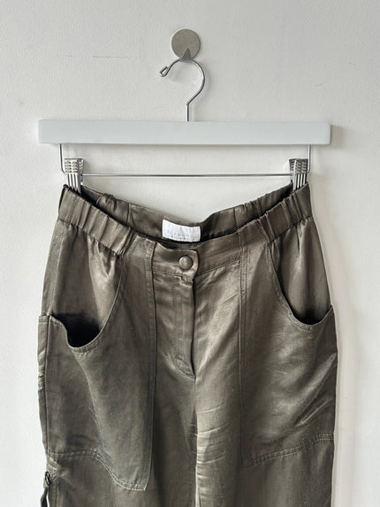 ICEBERG - early 2000s CROPPED CARGO TROUSERS
