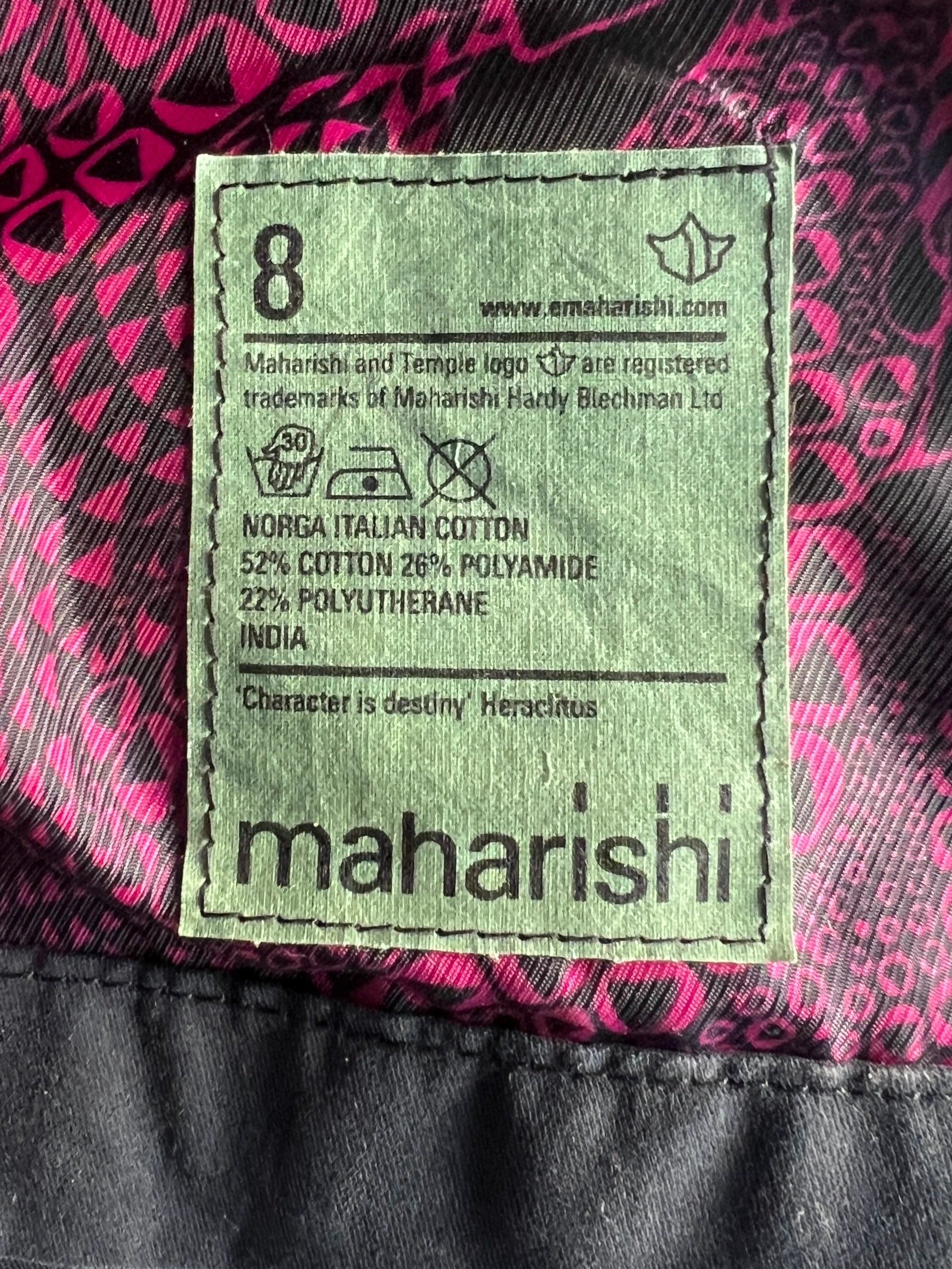 MAHARISHI- 2000s REVERSIBLE PARKA