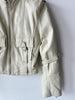 2000s CROP FIT BIKER LEATHER JACKET