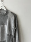 SACAI - F/W 2016 DECONSTRUCTED CREWNECK LONG SLEEVE TOP