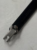 GIANFRANCO FERRÉ - early 2000s LEATHER BELT WITH HOOK BUCKLE DETAIL