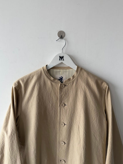 ISSEY MIYAKE HAI - 1980s COLLARLESS BLAZER