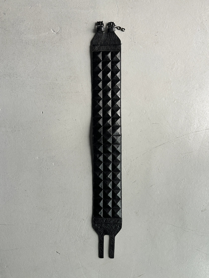 COSTUME NATIONAL - early 2000s WIDE WAIST BELT