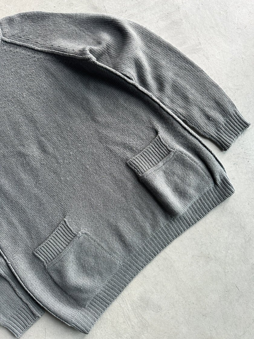 MARNI - 1990s MOCK NECK JUMPER WITH FRONT POCKETS