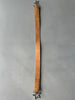 ANDREW MACKENZIE - 2000s STAR BUCKLE LOGO LEATHER BELT