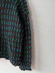 ISSEY MIYAKE - S/S 1999 LONG SLEEVE TOP WITH SPIKE PLEATS COLLAR