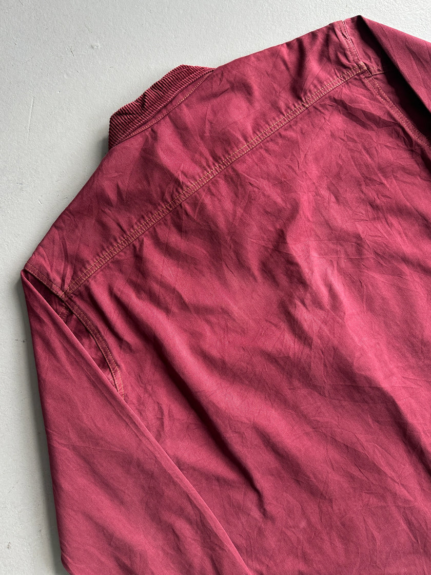 MARITHÉ + FRANÇOIS GIRBAUD - 1980s FIELD JACKET WITH CORDUROY DETAILS