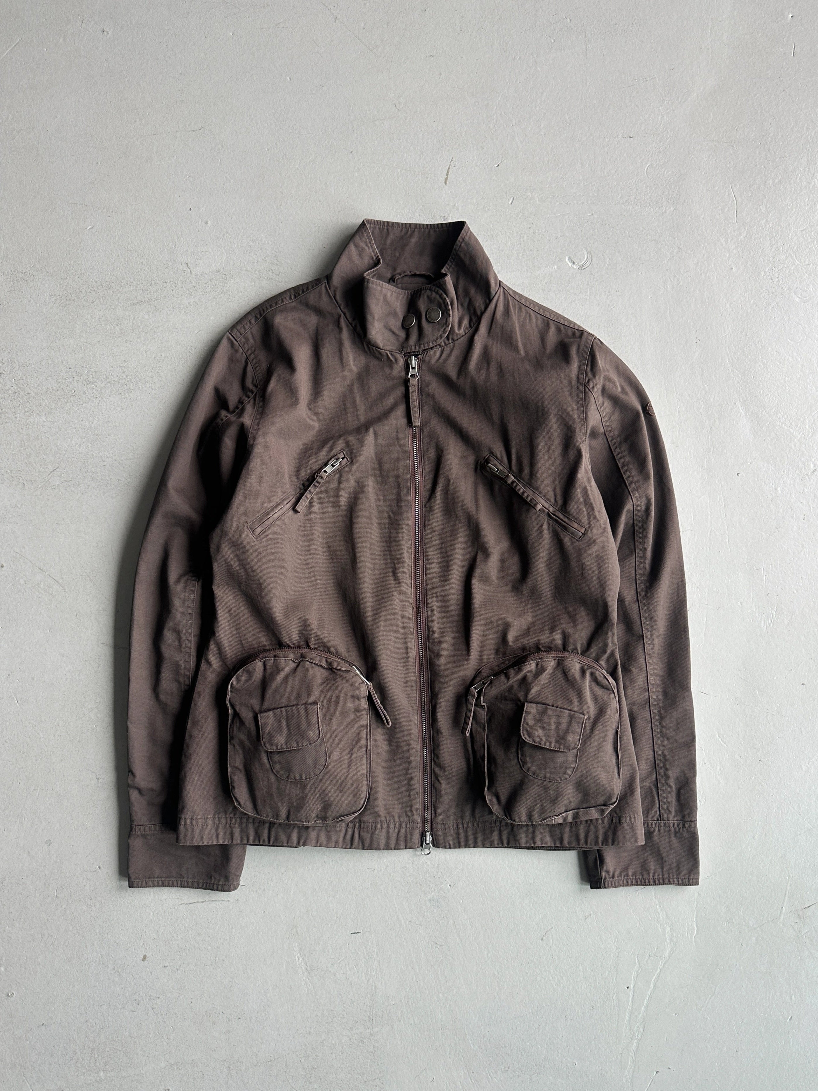SERGIO TACCHINI - 2000s OVERSIZED POCKET STRAIGHT FIT JACKET